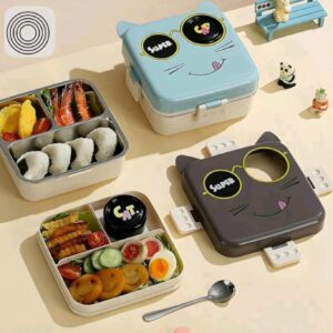 Kitty-Themed Bento Lunch Box